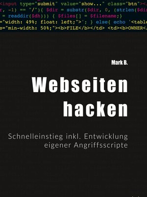 cover image of Webseiten hacken